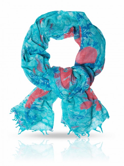 Палантин Женский W-KANTHA.PASILEY/GREEN